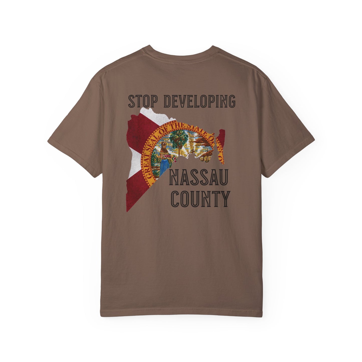 Stop Developing Nassau County Tee
