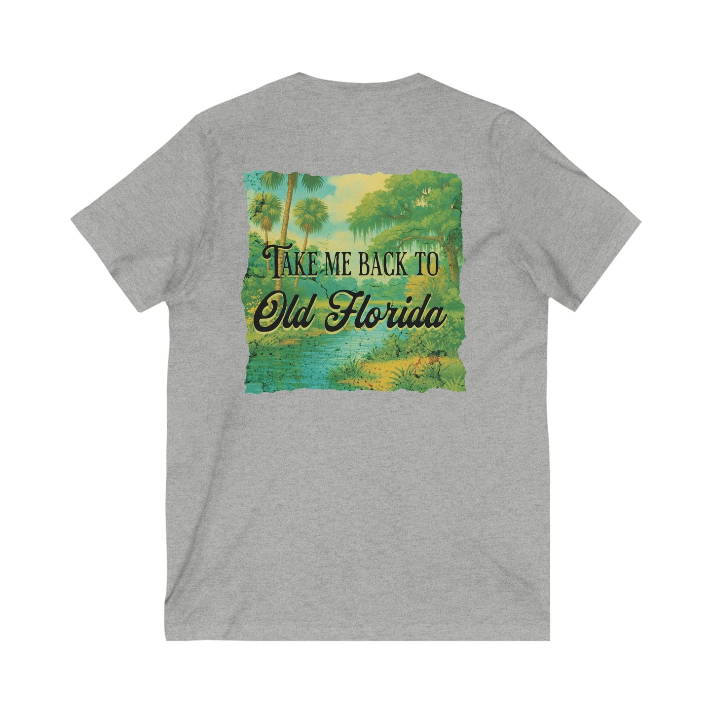 Take Me Back to Old Florida V-Neck Tee