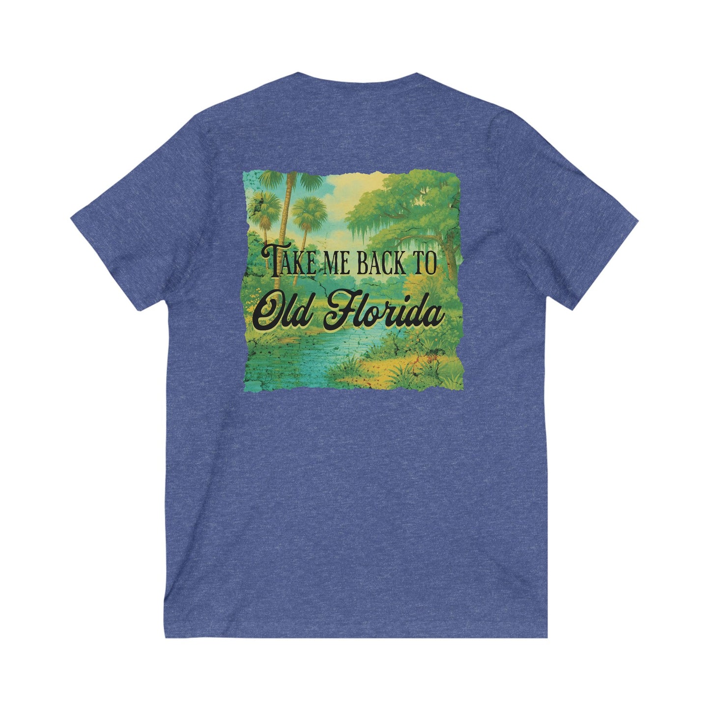 Take Me Back to Old Florida V-Neck Tee
