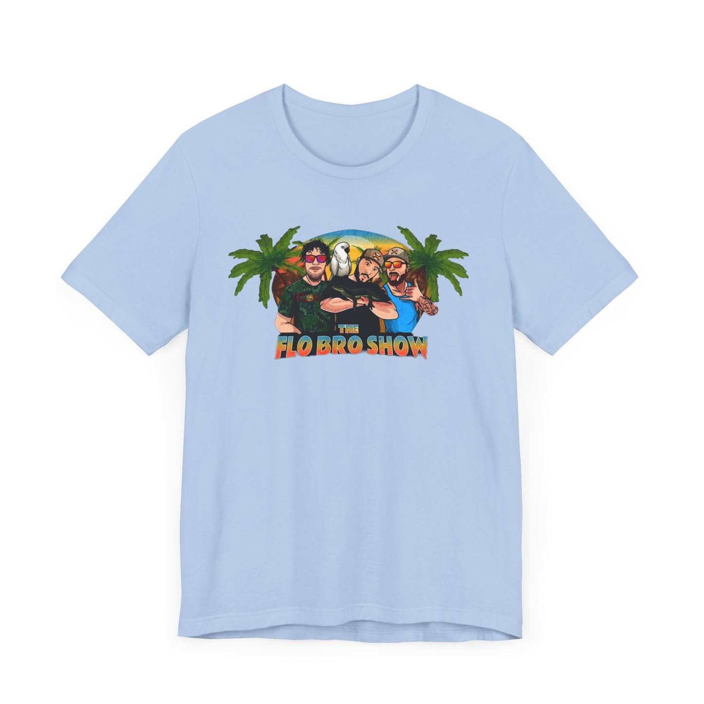 The FloBro Show Official Logo Lightweight Tee (Reverse Design)