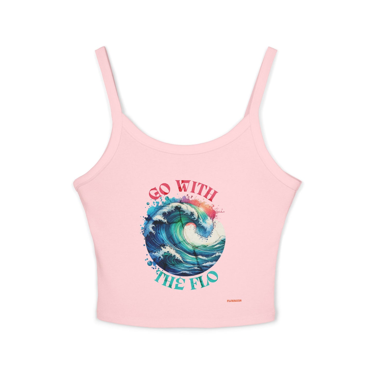 Go With the Flo Strappy Fitted Tank