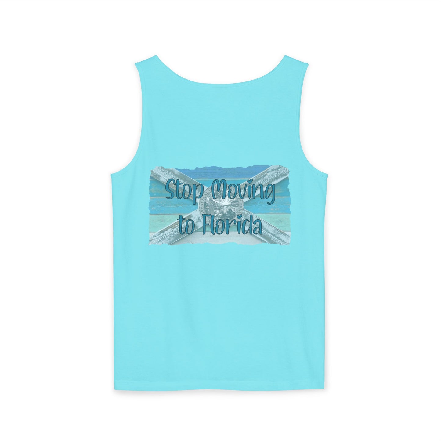 Stop Moving to Florida Relaxed-Fit Tank