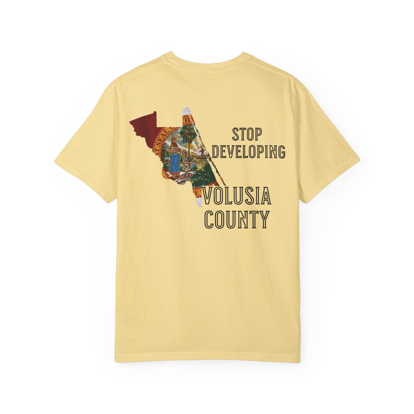 Stop Developing Volusia County Tee