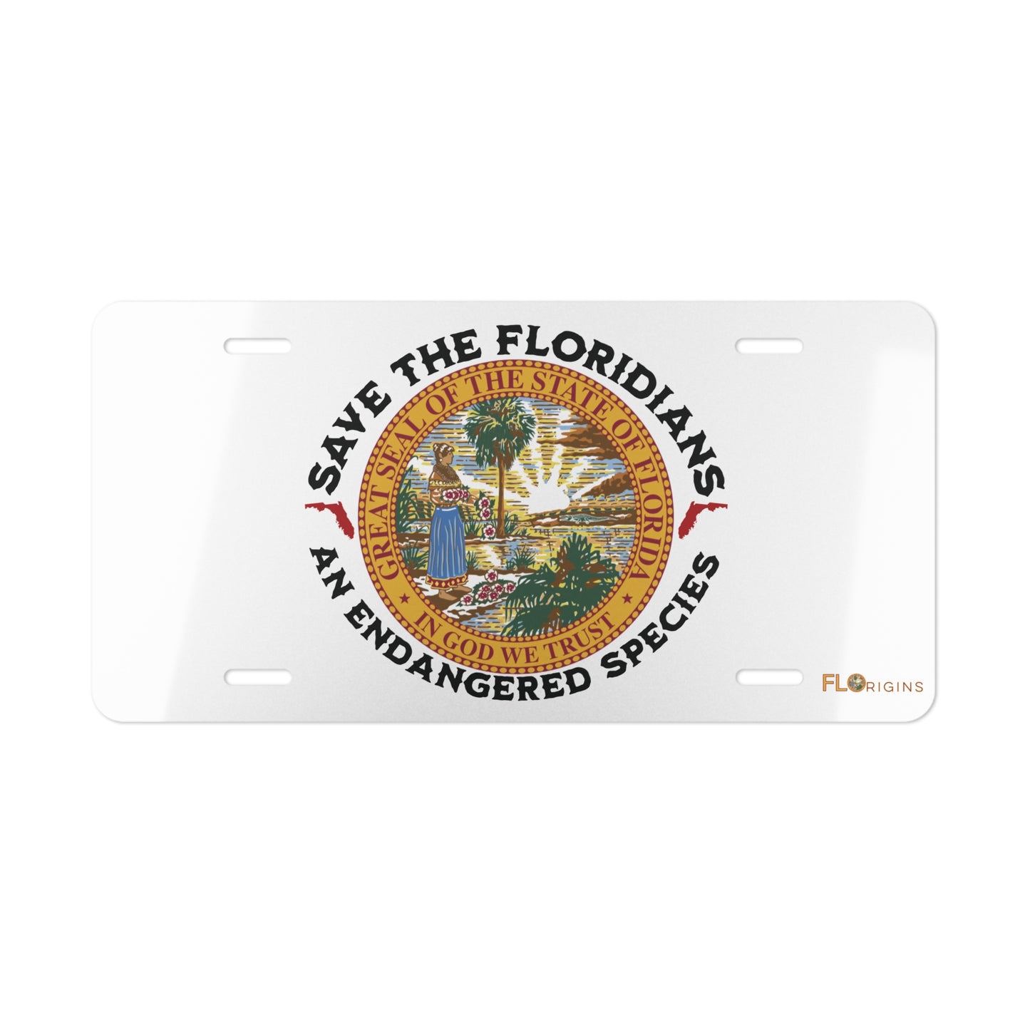 Save the Floridians License Plate