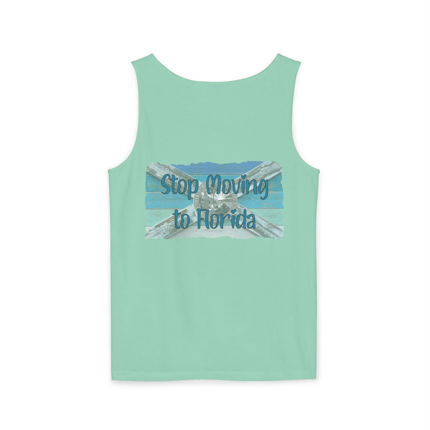 Stop Moving to Florida Relaxed-Fit Tank