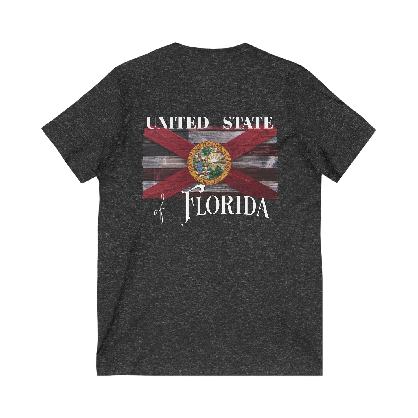 United State of Florida V-Neck Tee