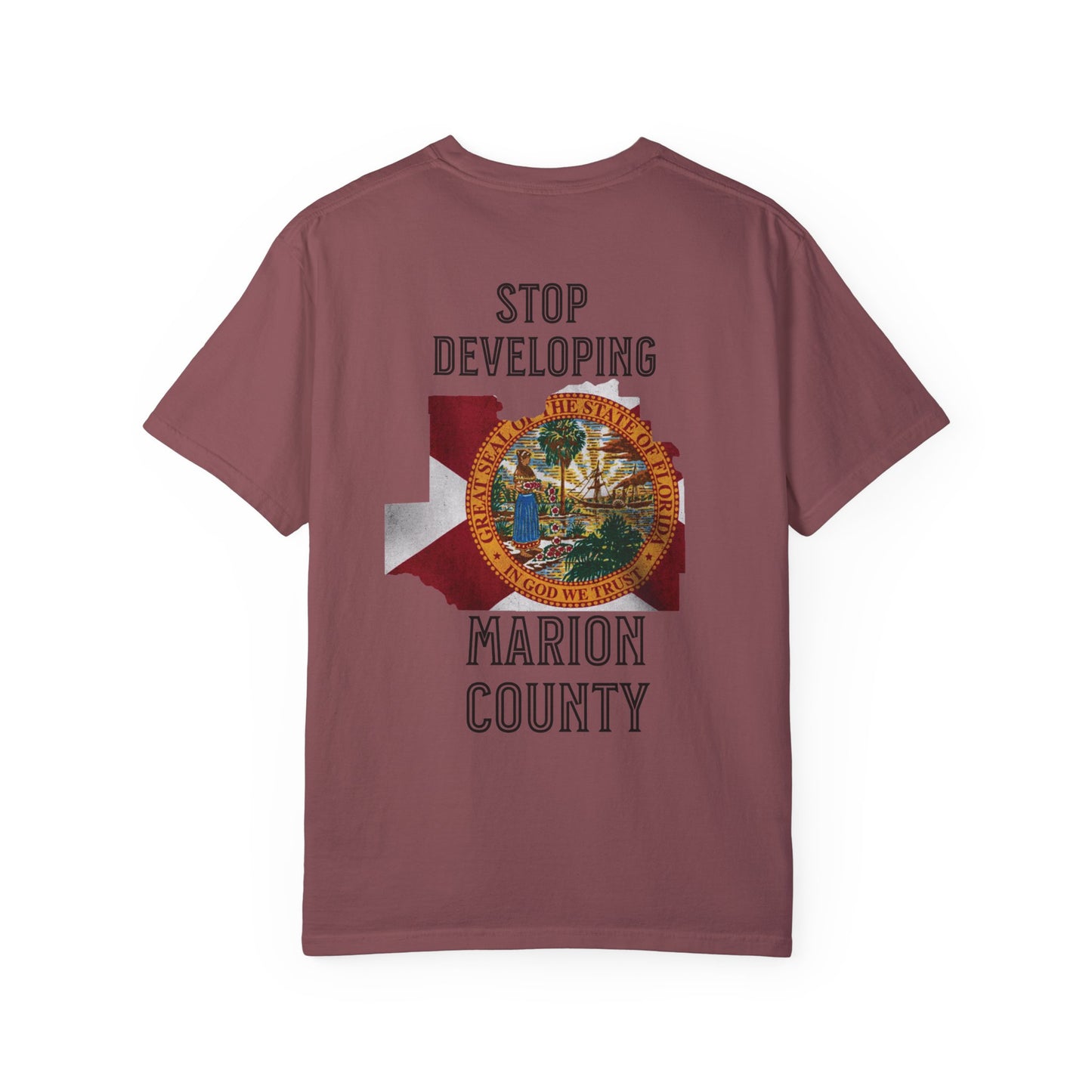 Stop Developing Marion County Tee
