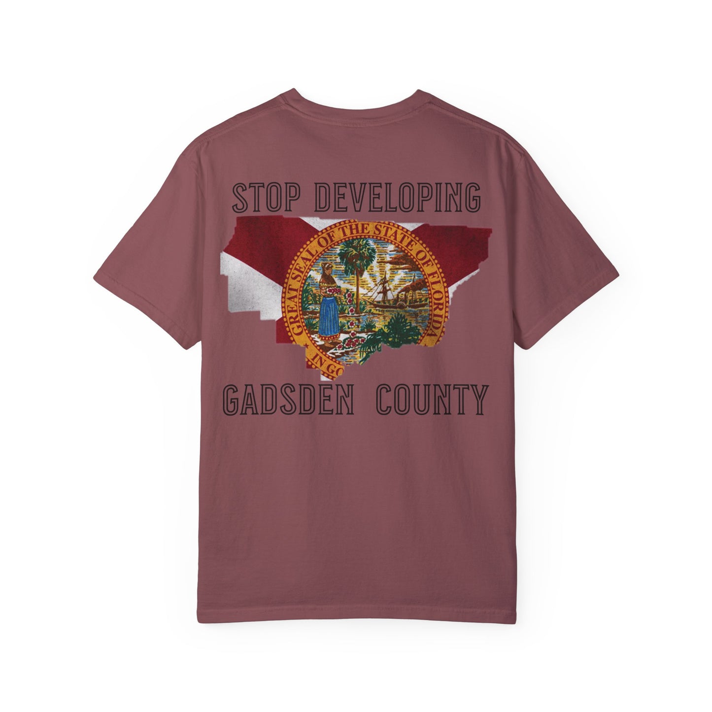 Stop Developing Gadsden County Tee