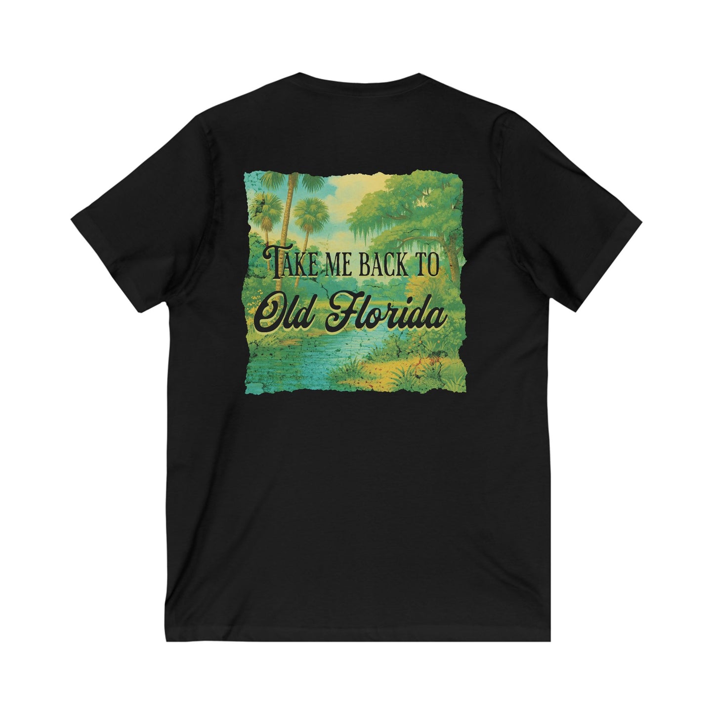 Take Me Back to Old Florida V-Neck Tee