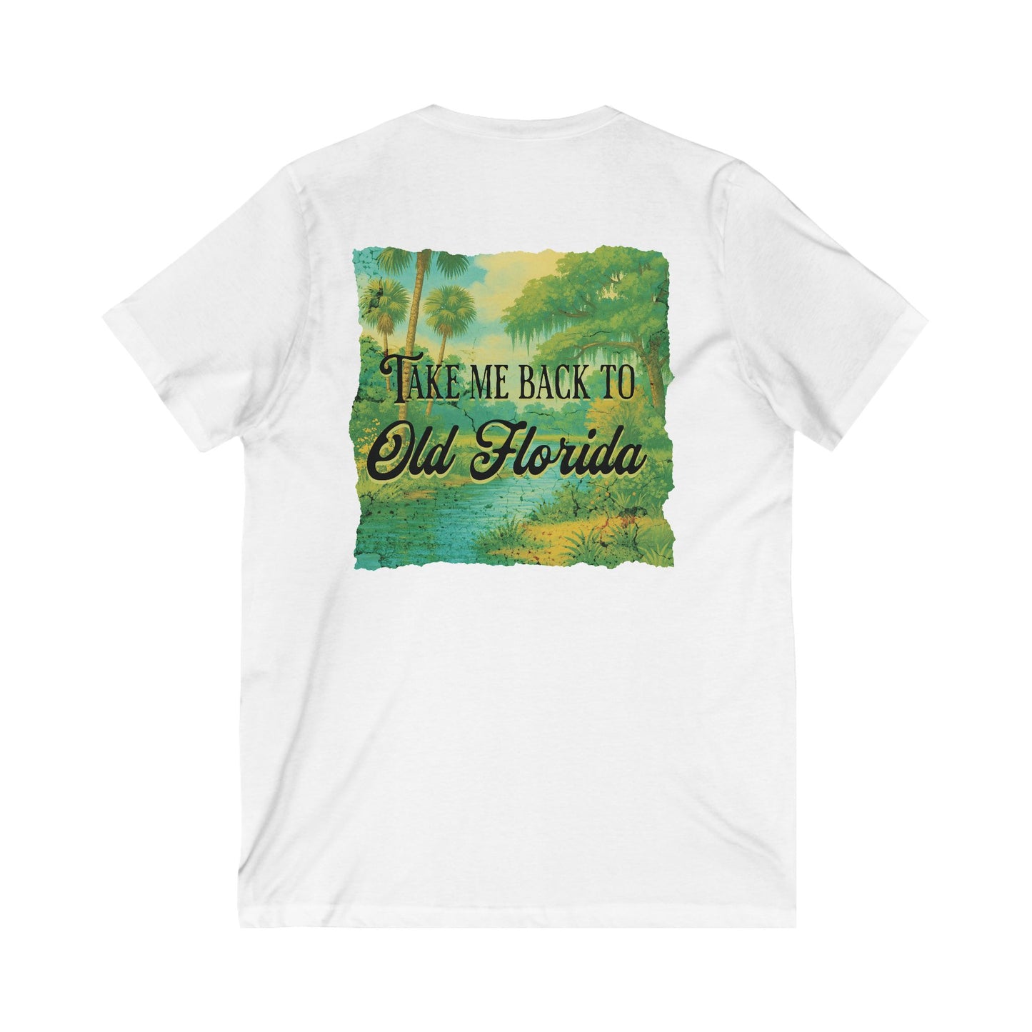Take Me Back to Old Florida V-Neck Tee