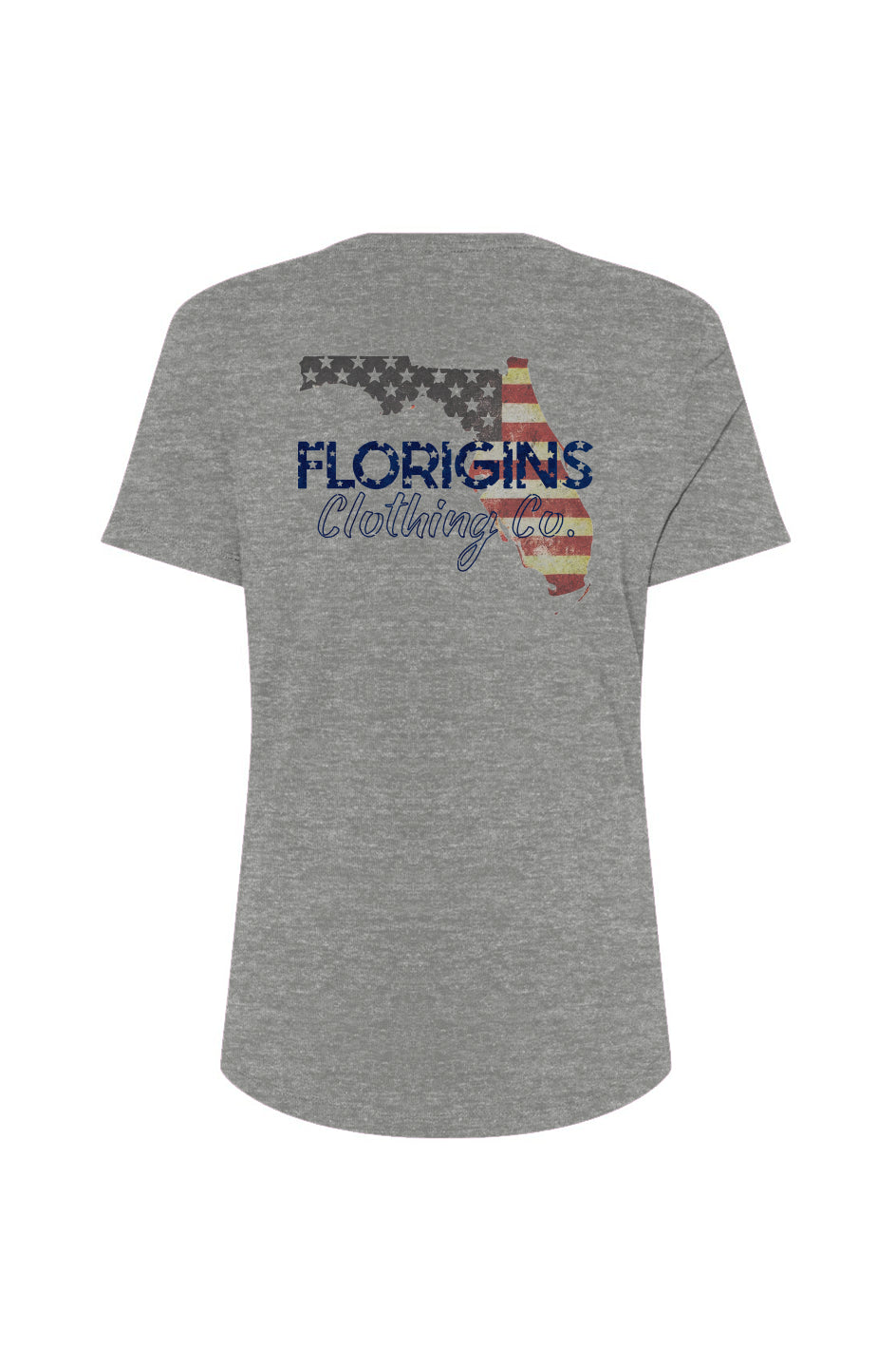 Florica Heather Grey Women’s Relaxed Jersey Tee