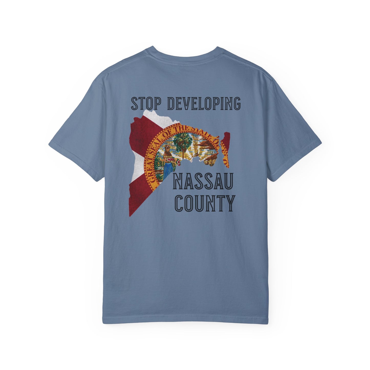Stop Developing Nassau County Tee