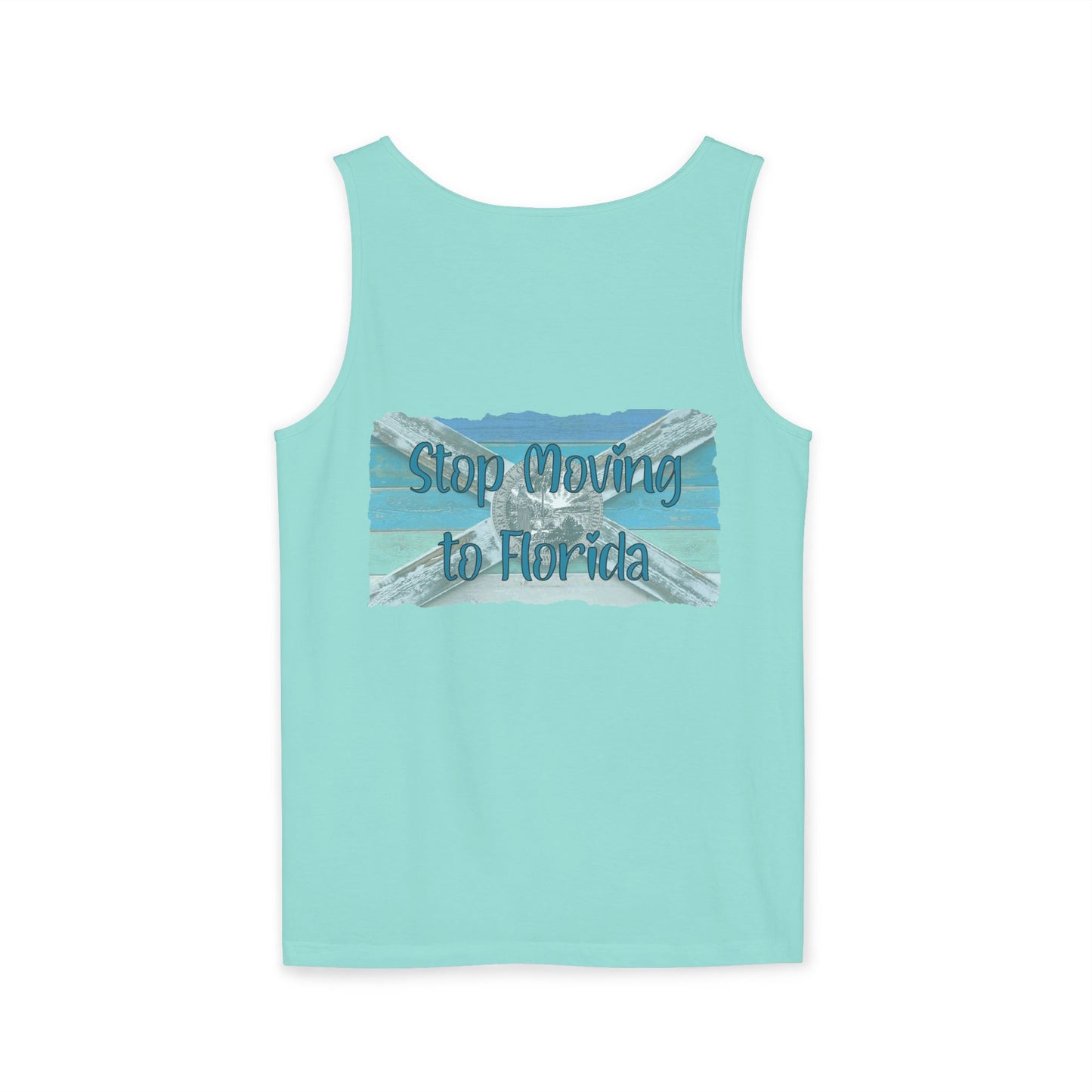 Stop Moving to Florida Relaxed-Fit Tank