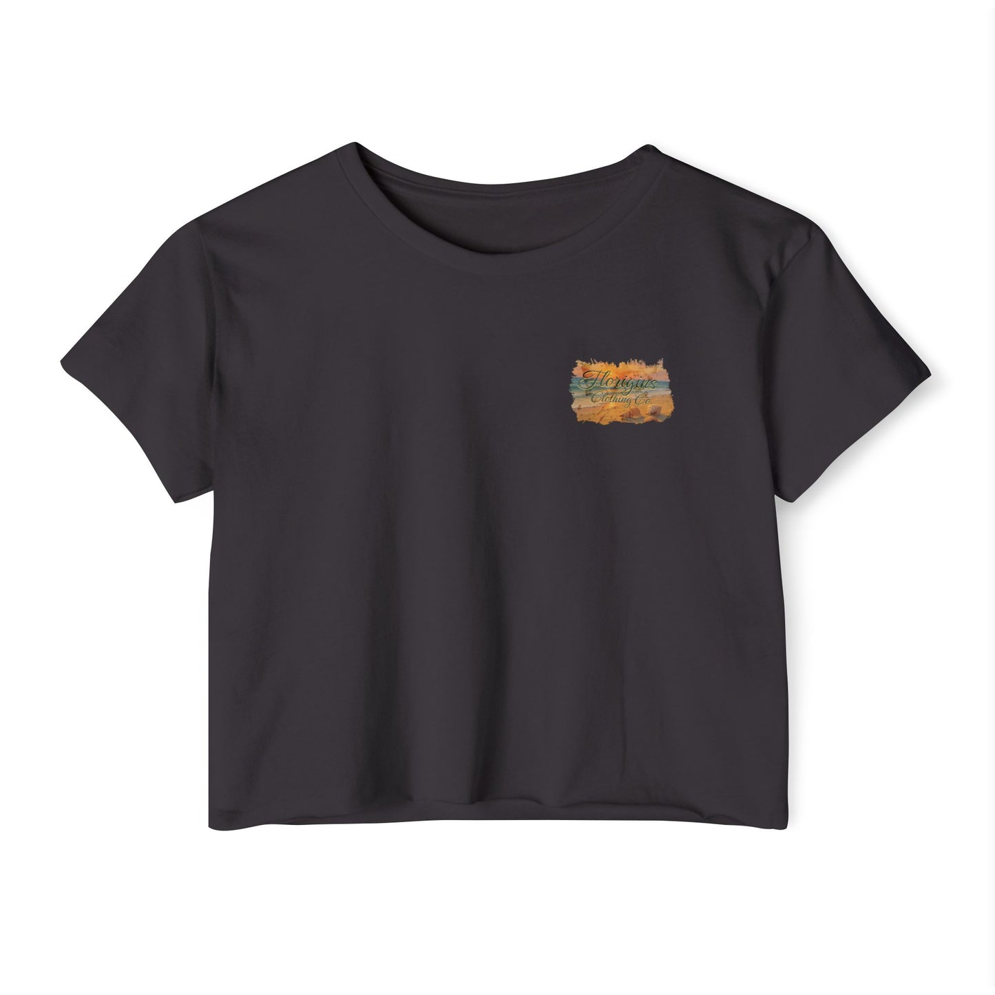 Raised on Sunshine Crop Tee
