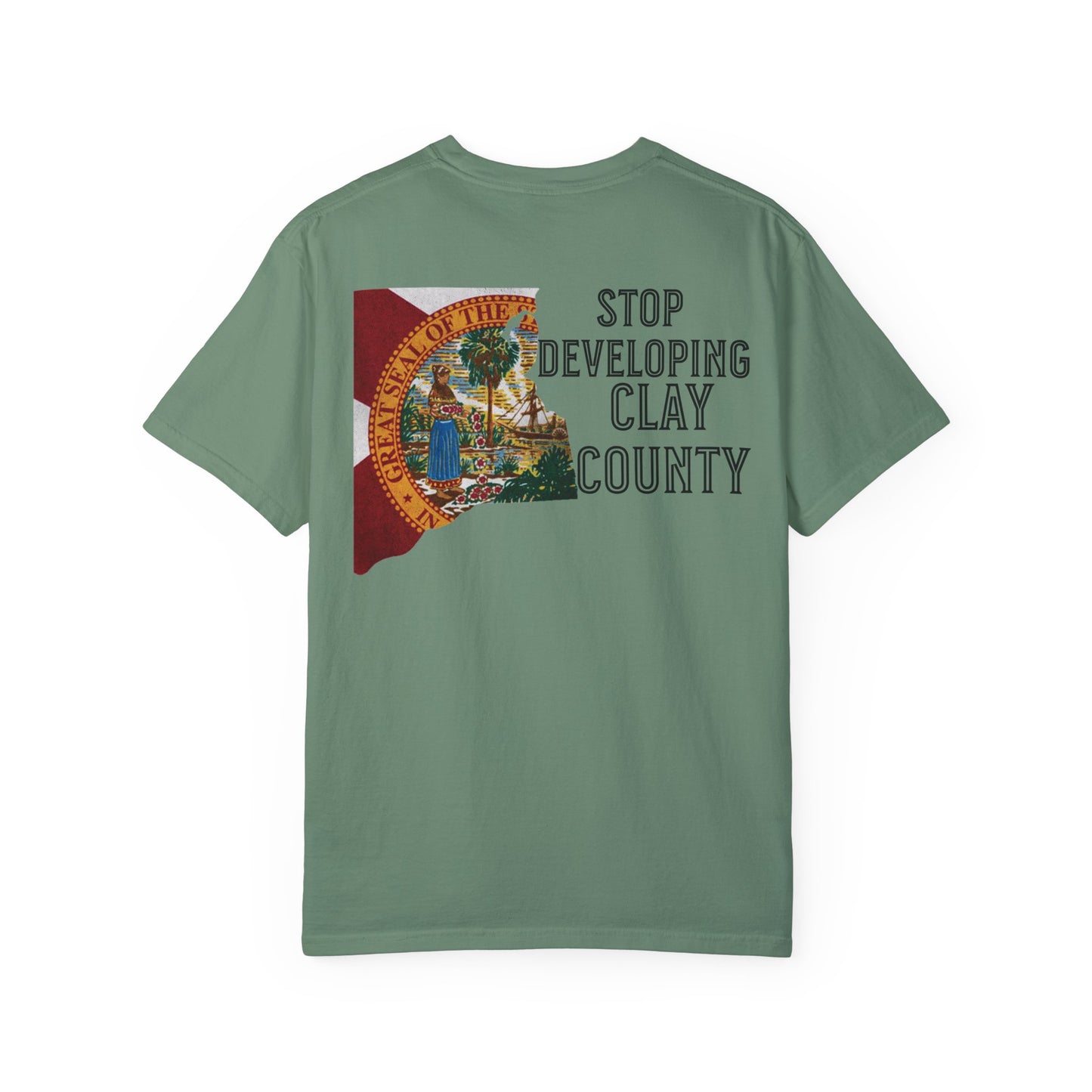 Stop Developing Clay County Tee