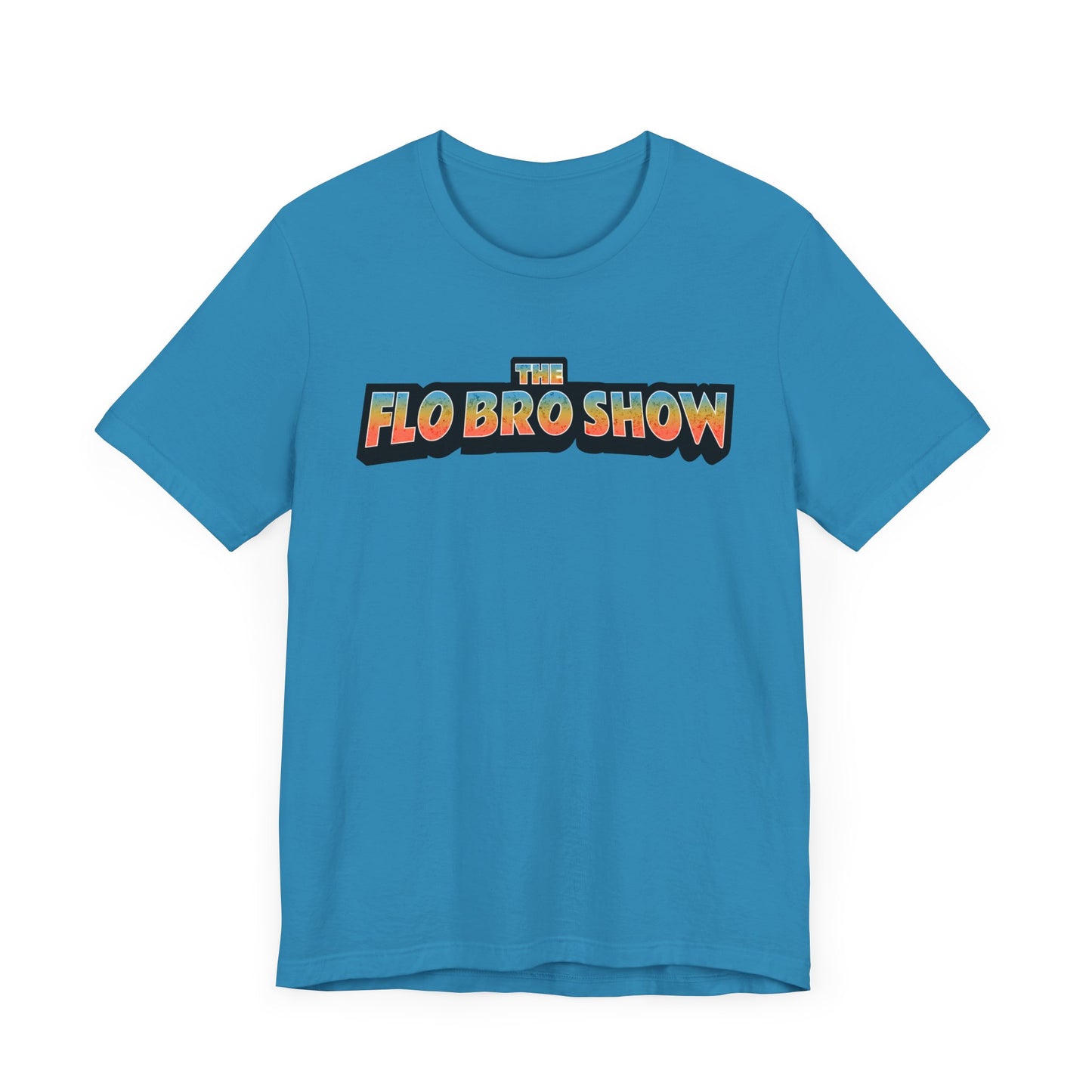 The FloBro Show Official Logo Lightweight Tee (Front and Back Design)