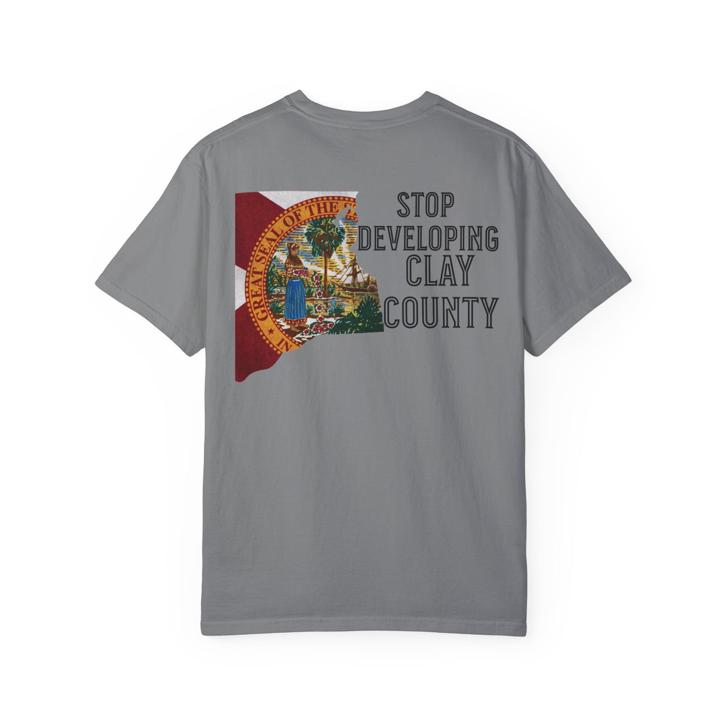 Stop Developing Clay County Tee