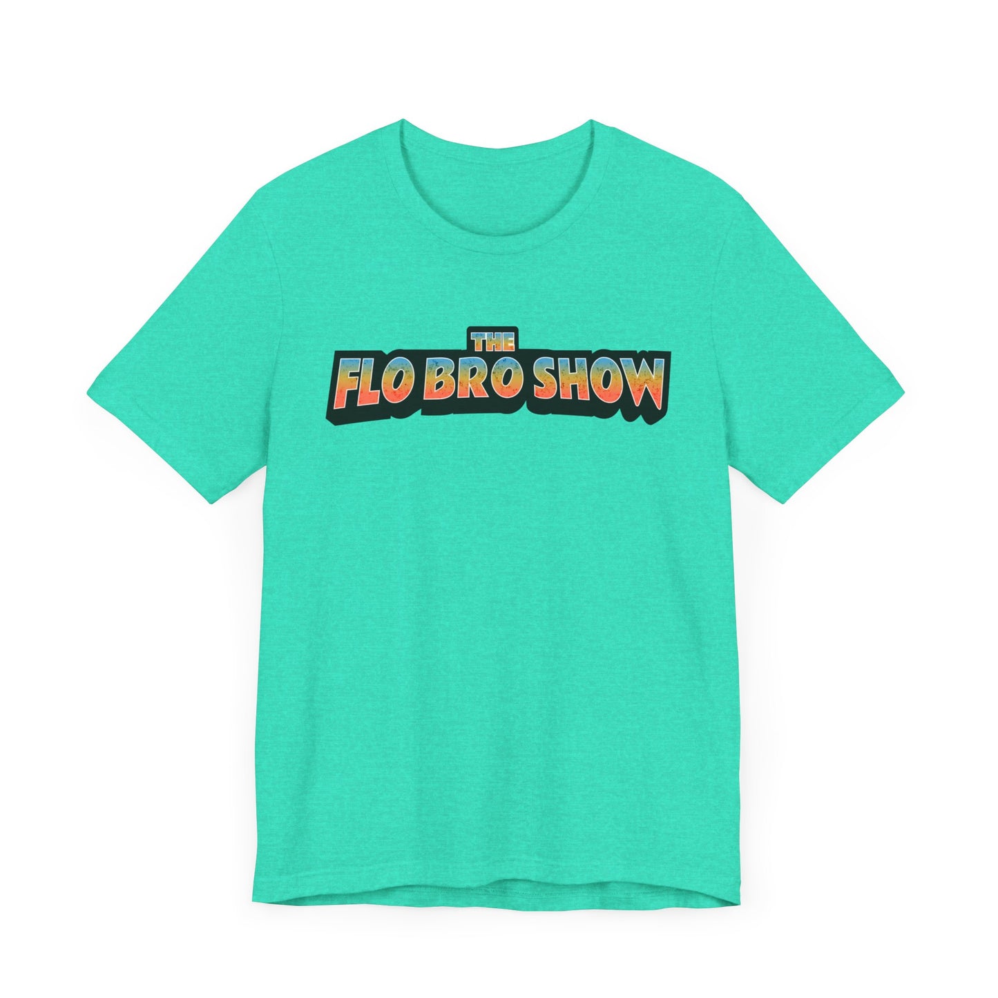 The FloBro Show Official Logo Lightweight Tee (Front and Back Design)