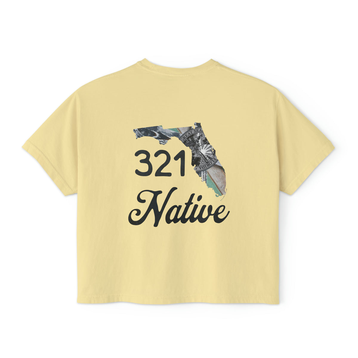 321 Native Series Women's Cropped Boxy Tee