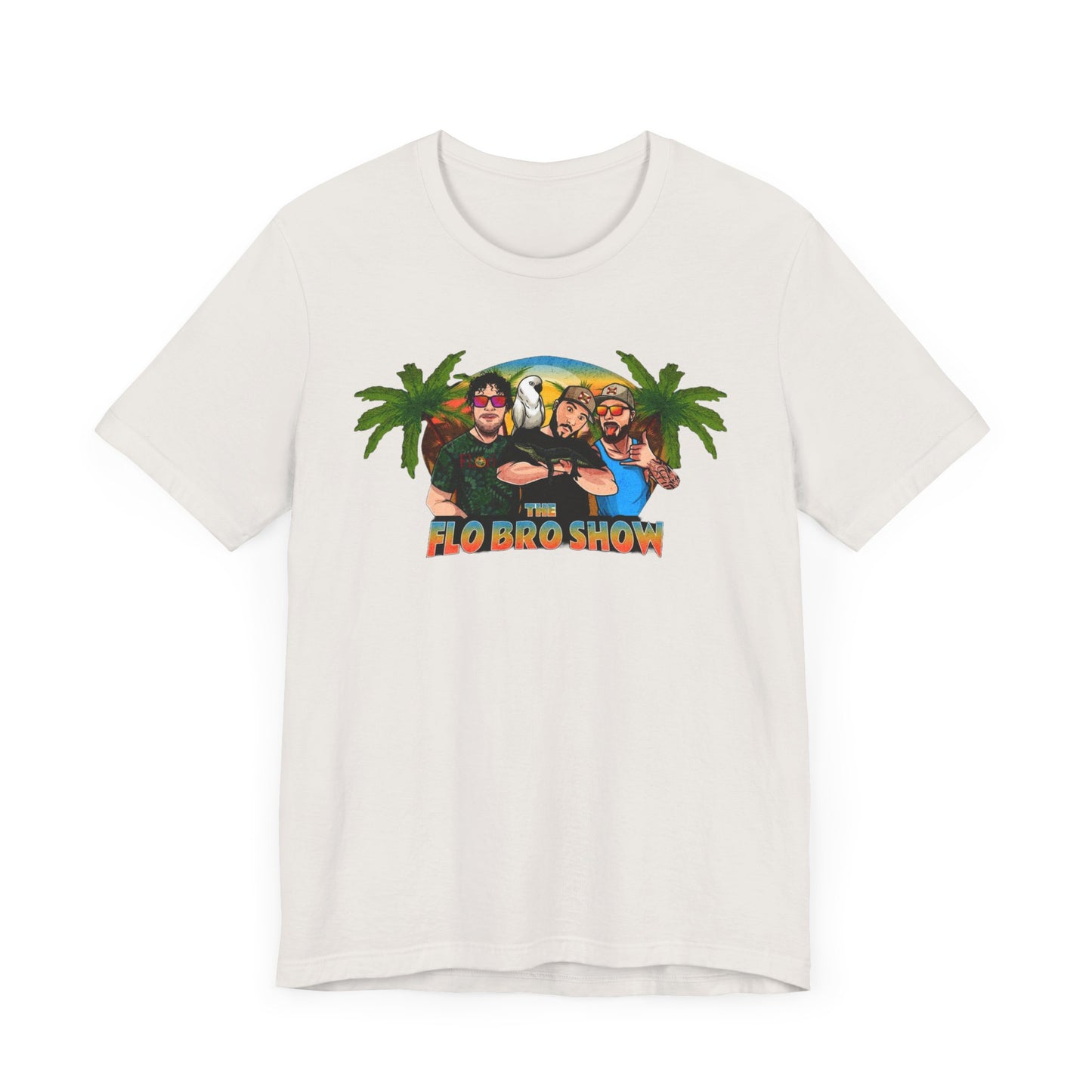 The FloBro Show Official Logo Lightweight Tee (Reverse Design)