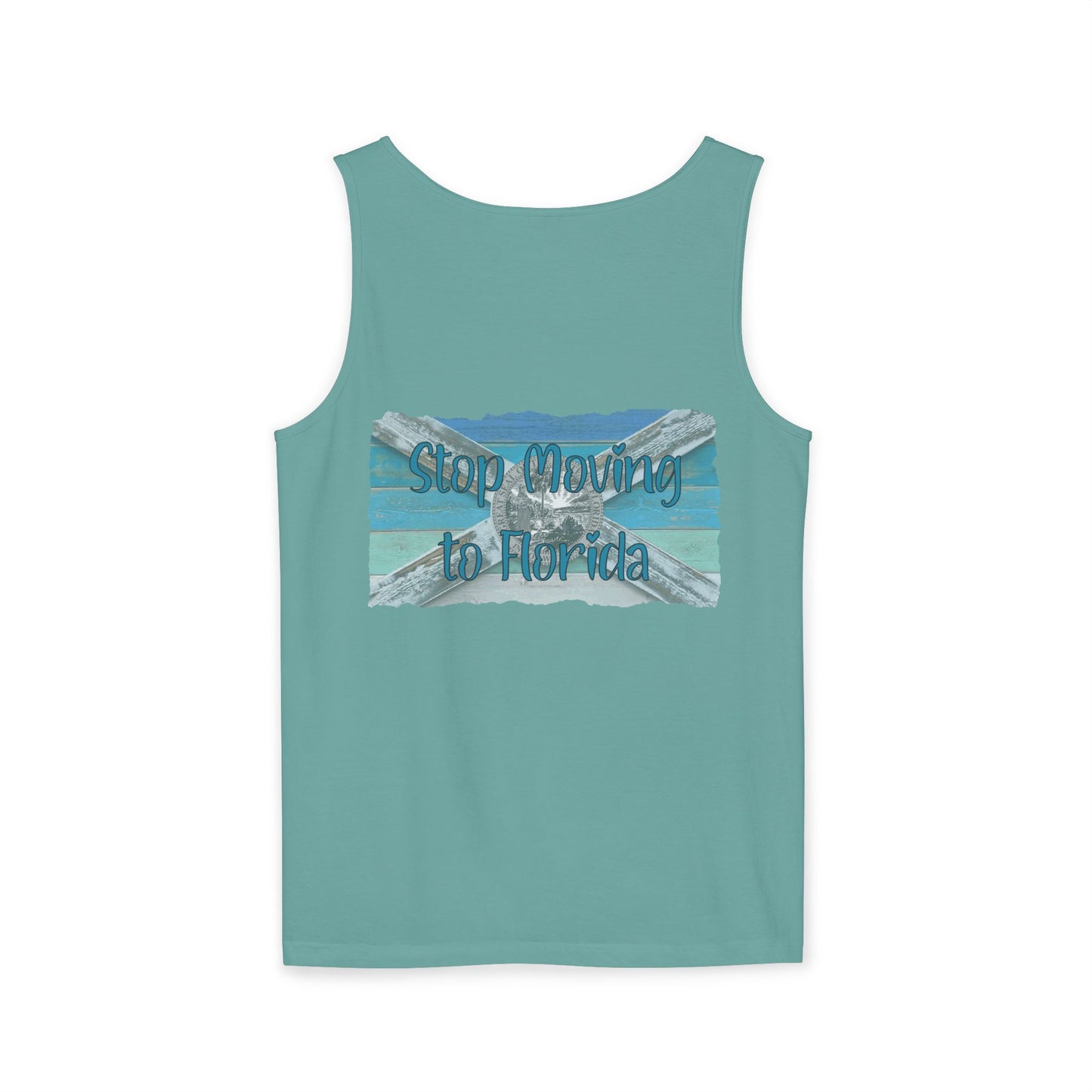 Stop Moving to Florida Relaxed-Fit Tank