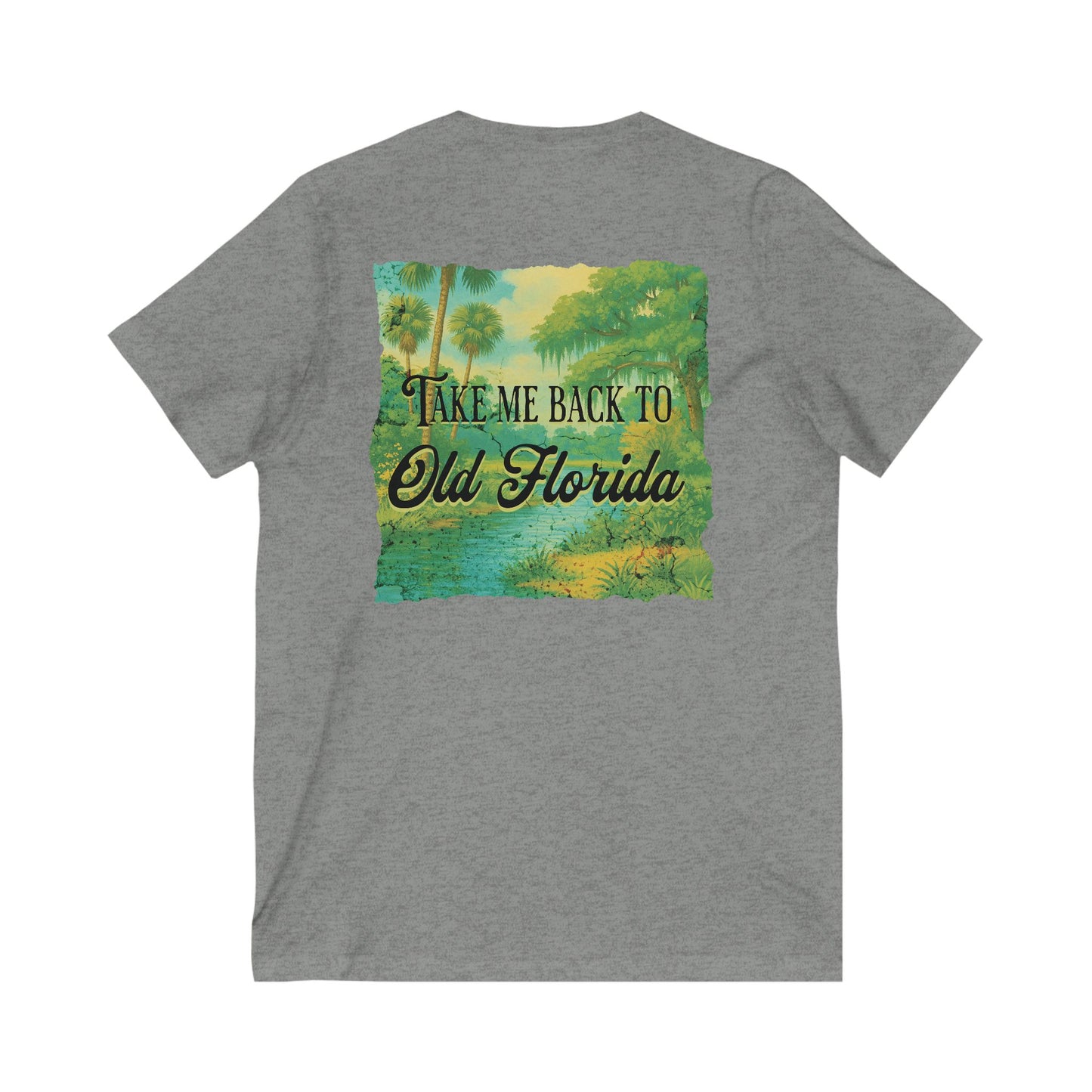 Take Me Back to Old Florida V-Neck Tee