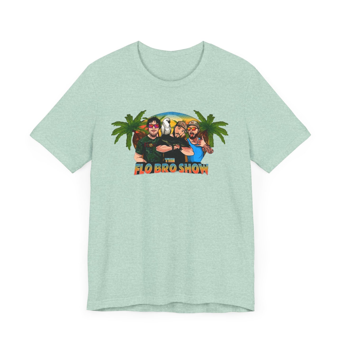 The FloBro Show Official Logo Lightweight Tee (Reverse Design)