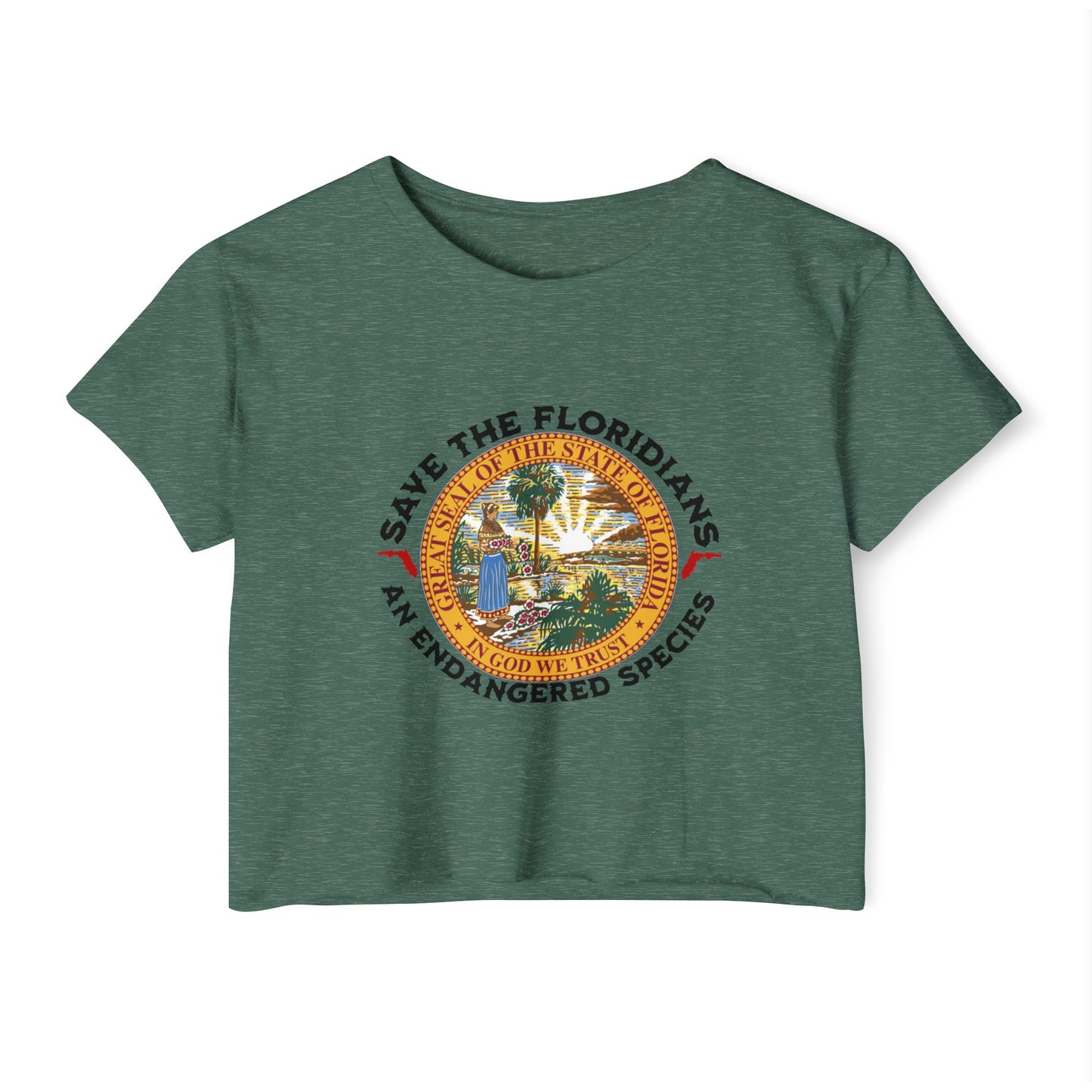 Save the Floridians Crop Tee