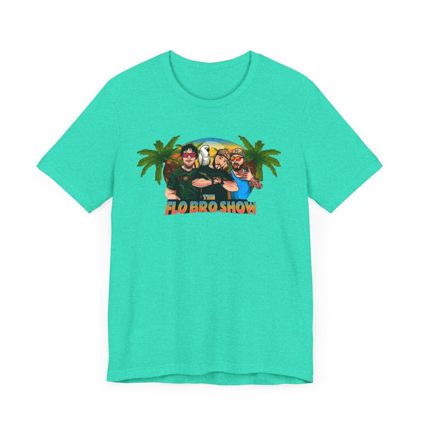 The FloBro Show Official Logo Lightweight Tee (Reverse Design)