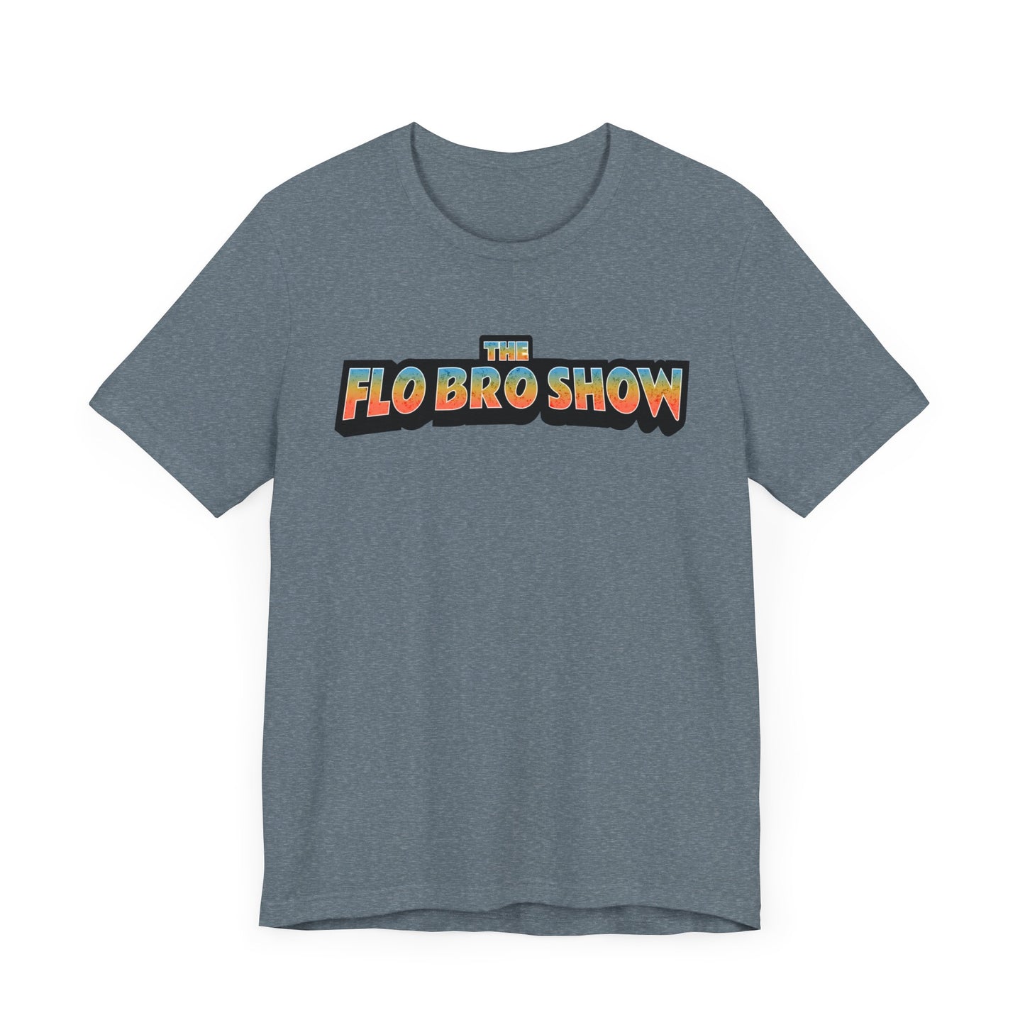 The FloBro Show Official Logo Lightweight Tee (Front and Back Design)