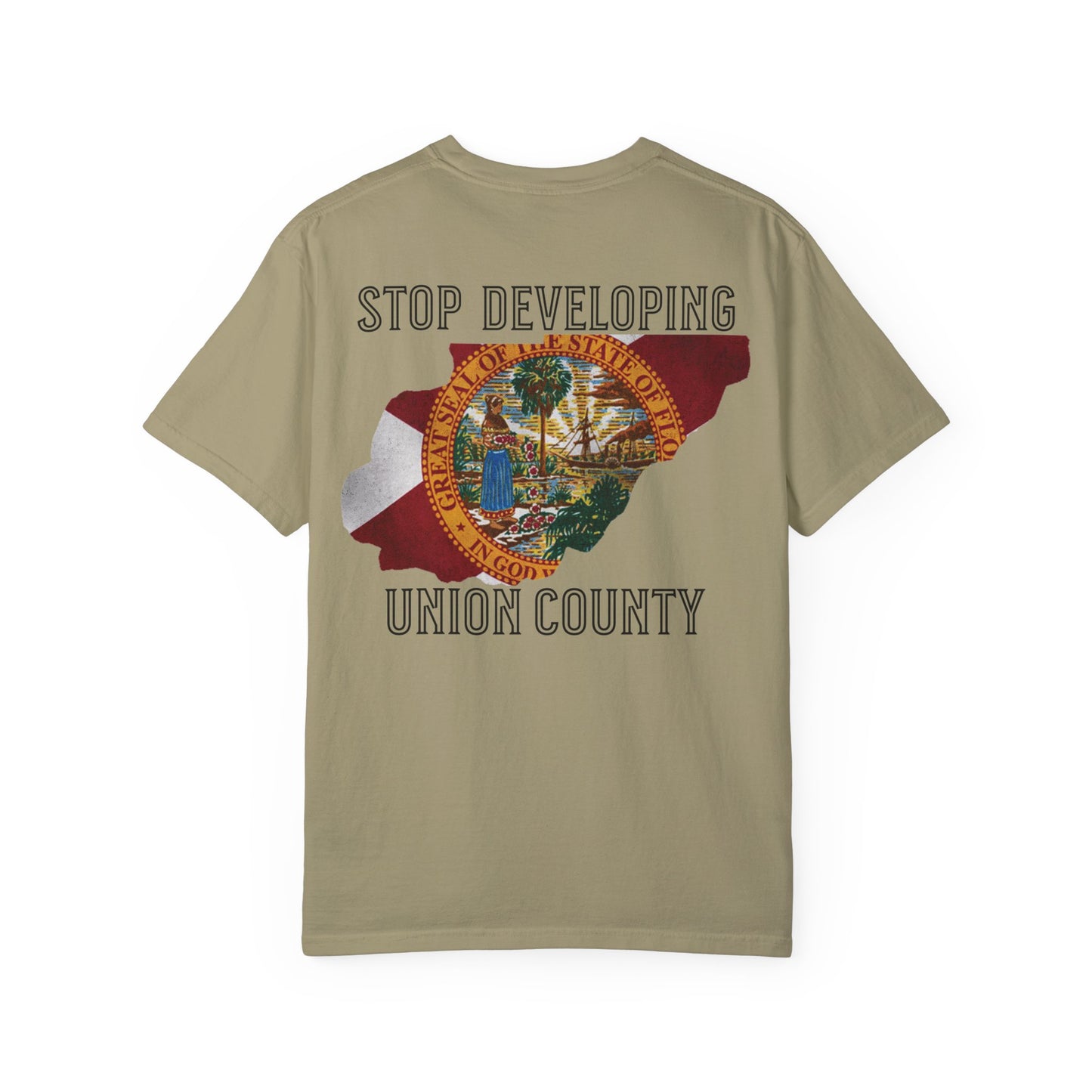 Stop Developing Union County Tee