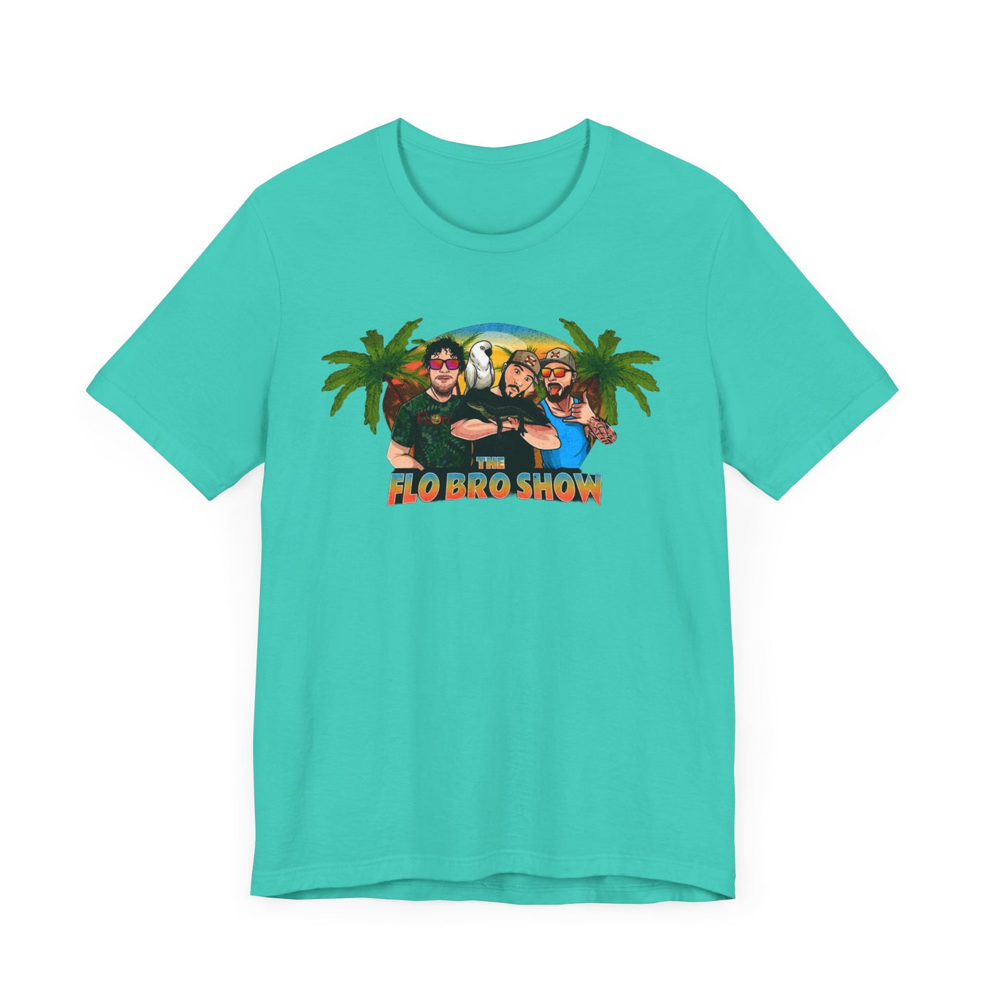 The FloBro Show Official Logo Lightweight Tee (Reverse Design)