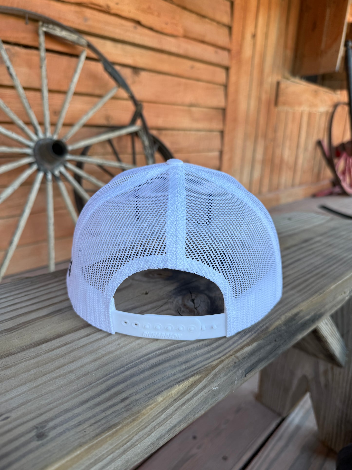 BFE Solid White Trucker 🧢⚡🌴