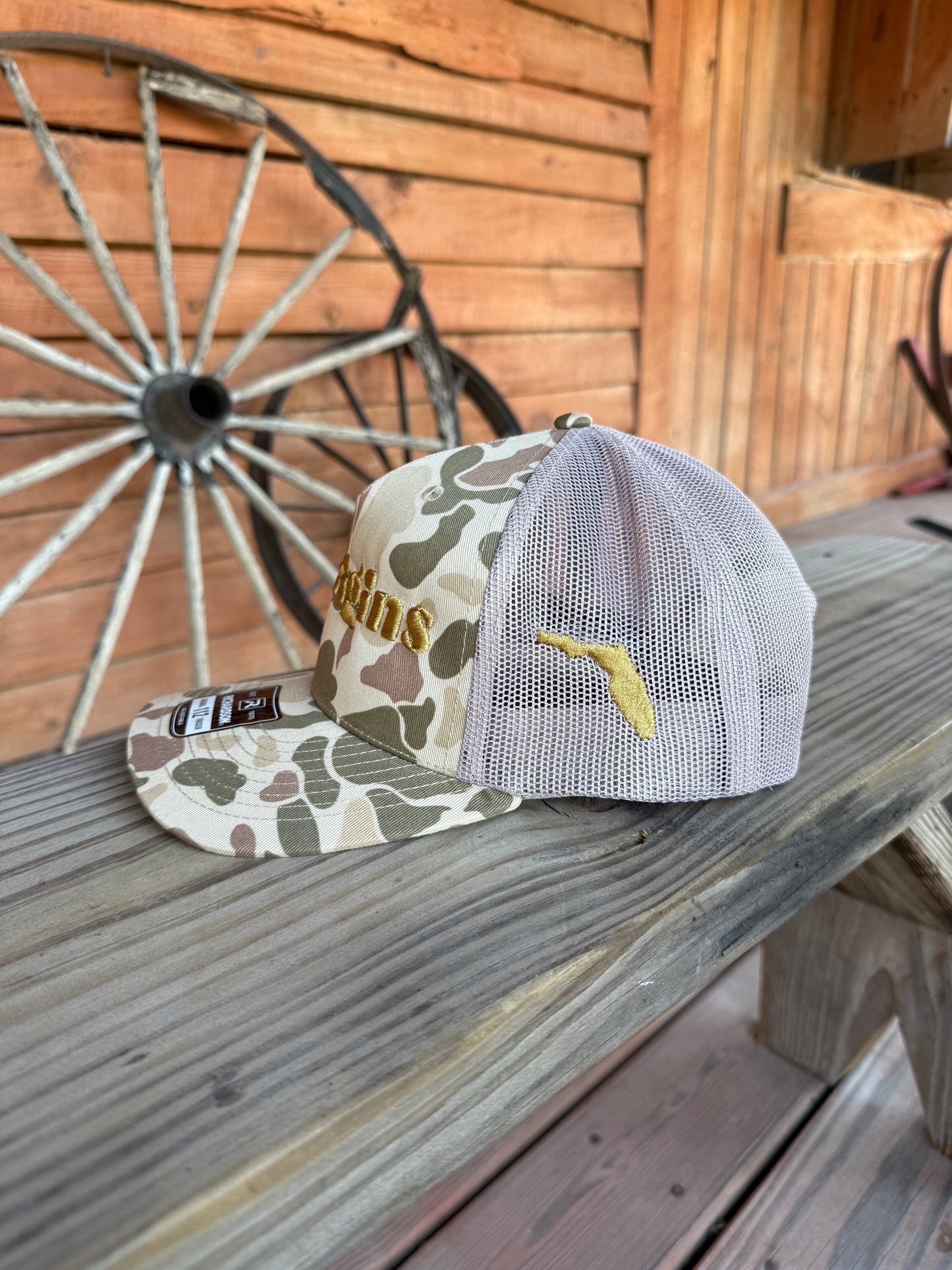 FLOrigins Harvest Duck Camo/Light Tan Trucker