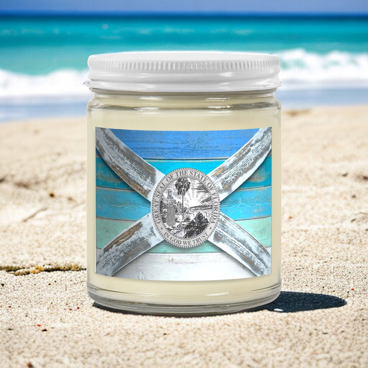 Bougie Beach Scented Soy Candle
