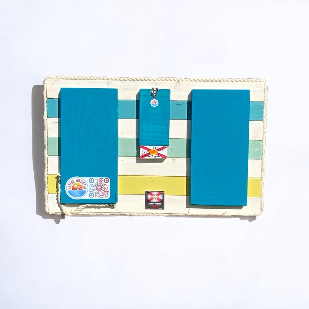Islander Solid Wood Florida Flag
