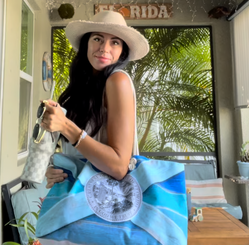Bougie Beach Tote Bag