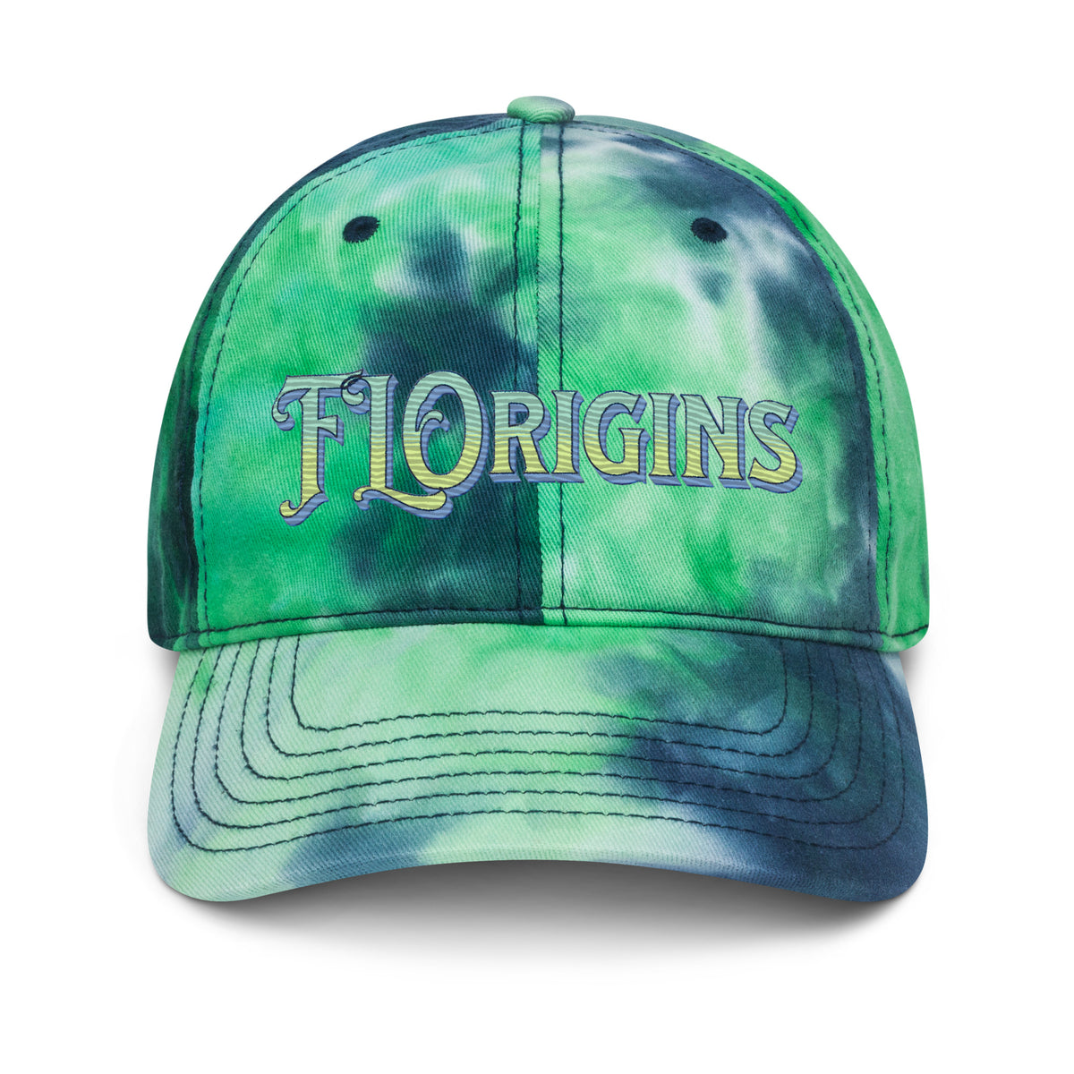 Tropical Dreams Logo Tie-Dye Hat