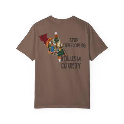 Stop Developing Volusia County Tee