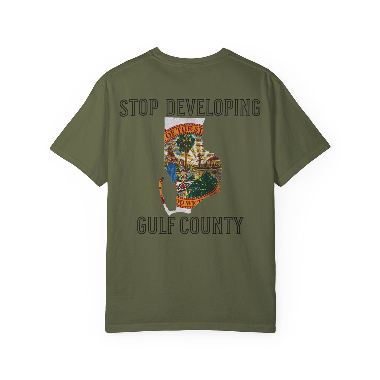 Stop Developing Gulf County Tee