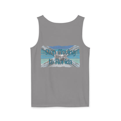 Stop Moving to Florida Relaxed-Fit Tank