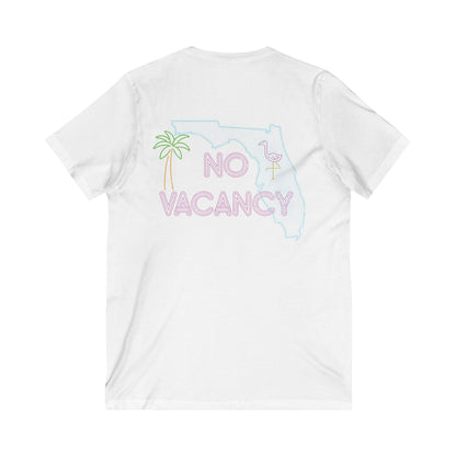 No Vacancy V-Neck Tee