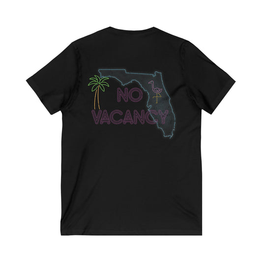No Vacancy V-Neck Tee
