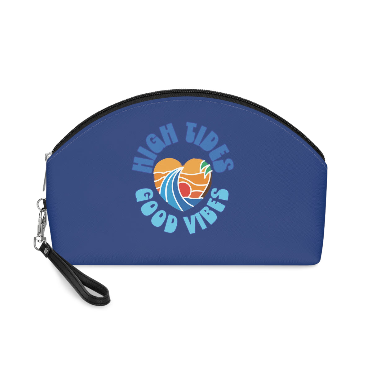 High Tides Good Vibes Vegan Leather Pouch