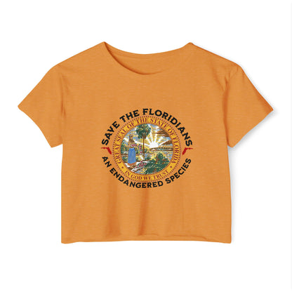 Save the Floridians Crop Tee