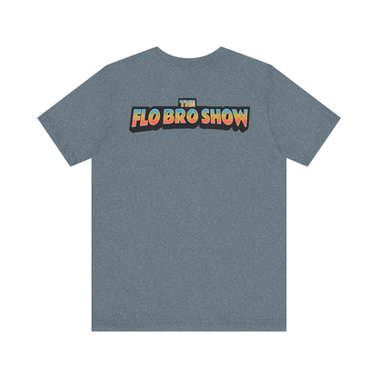 The FloBro Show Official Logo Lightweight Tee (Reverse Design)