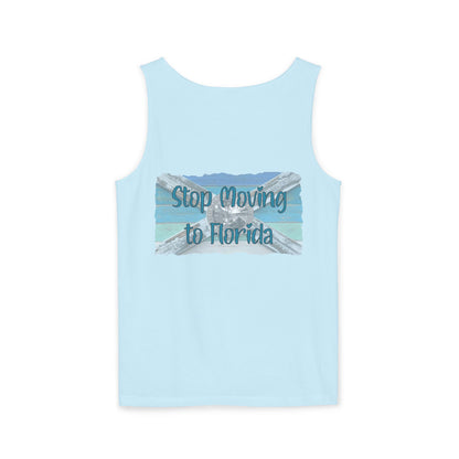 Stop Moving to Florida Relaxed-Fit Tank