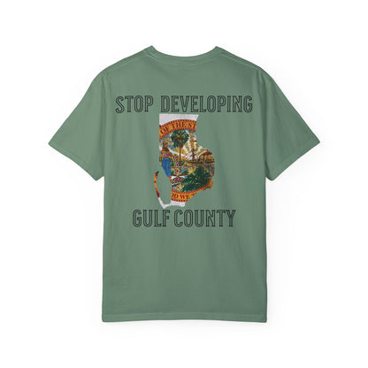 Stop Developing Gulf County Tee