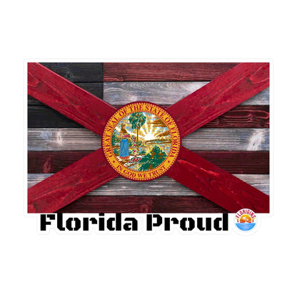 Florida Proud Vinyl Decals for Window/Laptop/Cooler/Tumbler