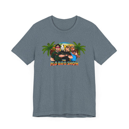 The FloBro Show Official Logo Lightweight Tee (Reverse Design)